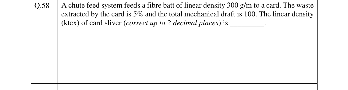 GATE 2025 TF question 58