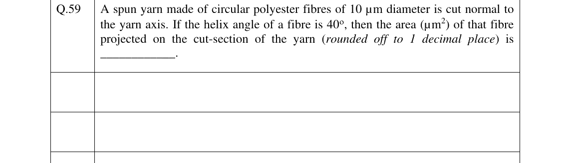 GATE 2025 TF question 59
