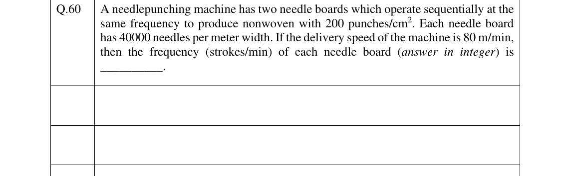 GATE 2025 TF question 60