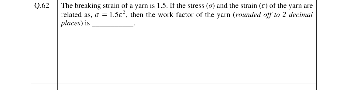 GATE 2025 TF question 62