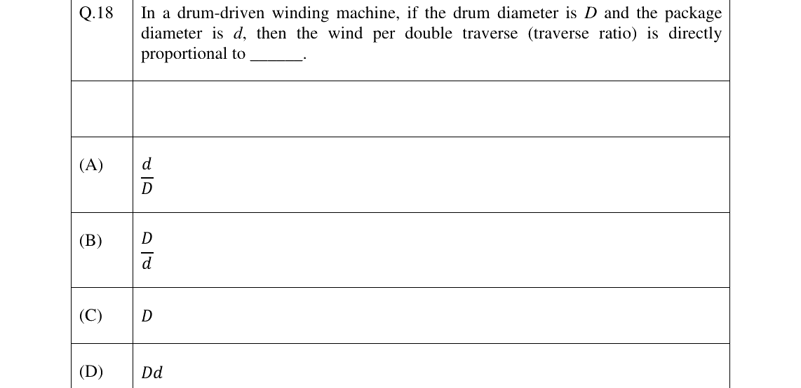 GATE 2026 TF question 18