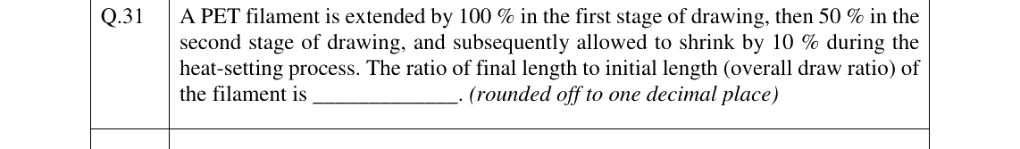 GATE 2026 TF question 31