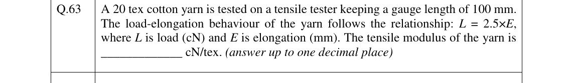 GATE 2026 TF question 63