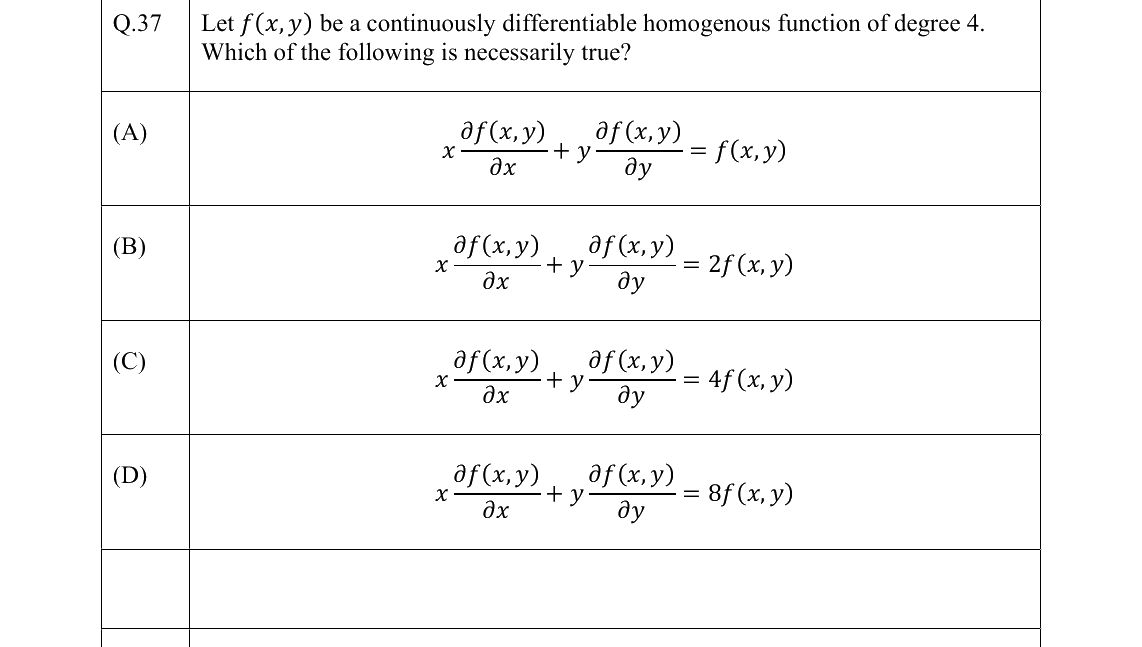 GATE 2022 XH-C1 question 37