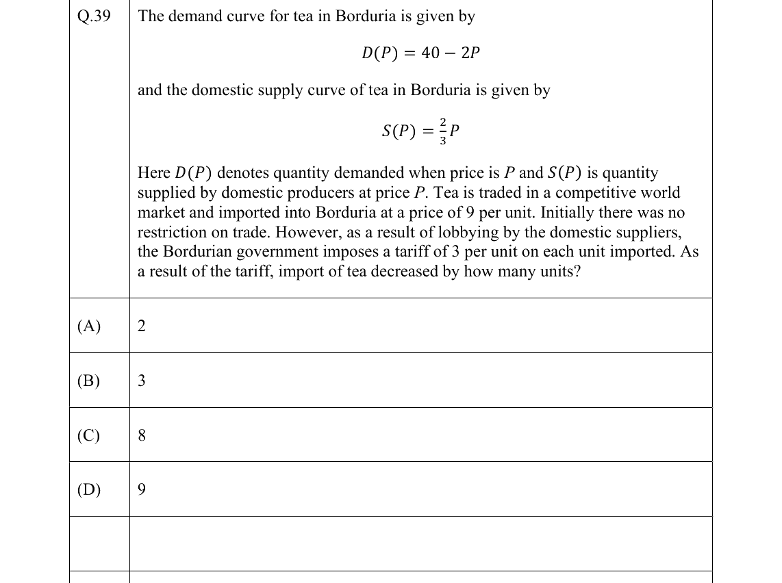 GATE 2022 XH-C1 question 39