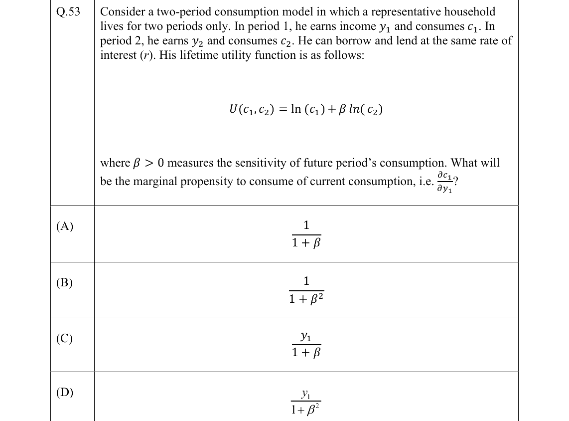 GATE 2022 XH-C1 question 53