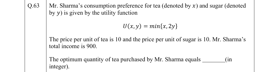 GATE 2022 XH-C1 question 63