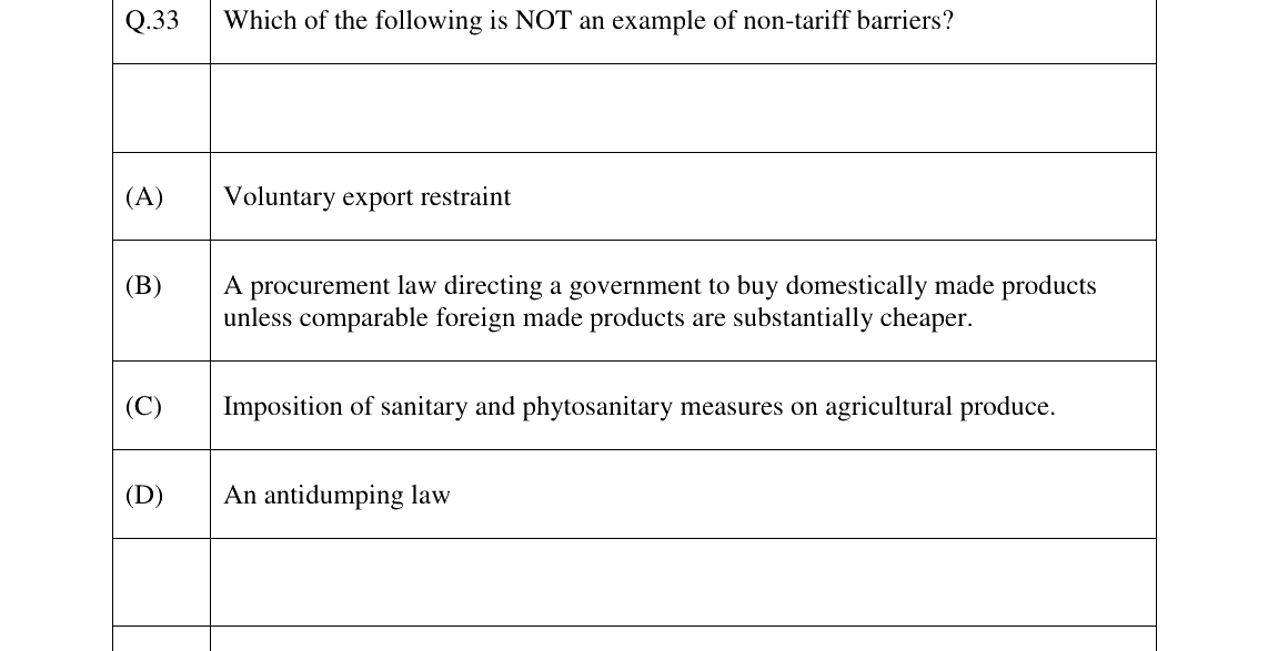 GATE 2023 XH-C1 question 33
