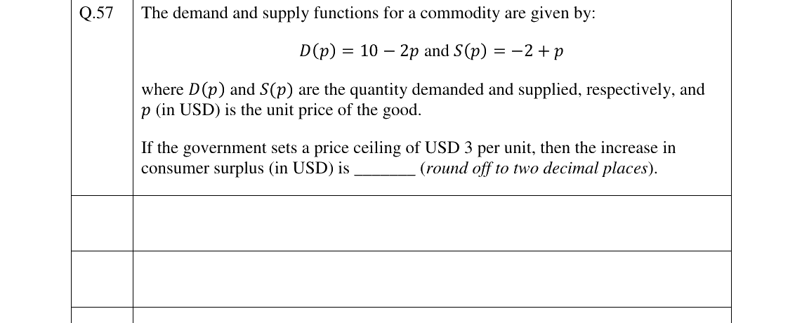 GATE 2023 XH-C1 question 57