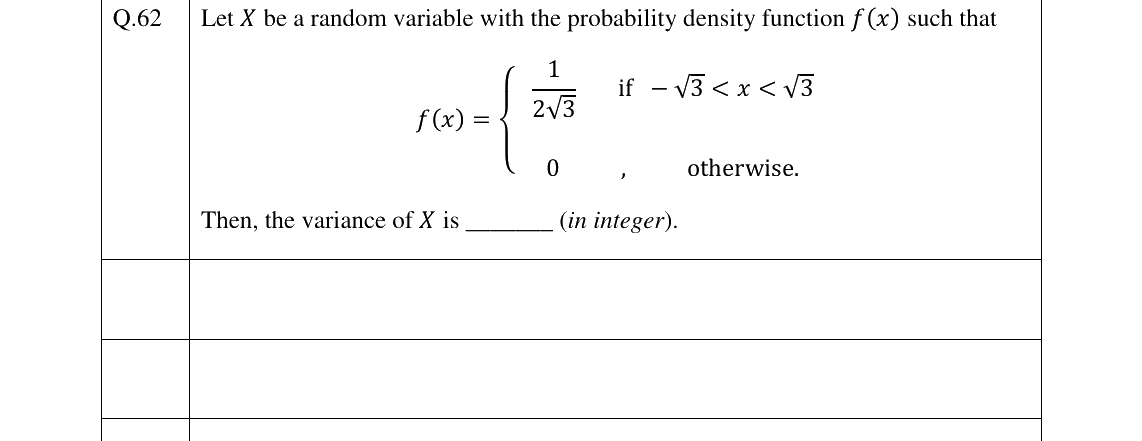GATE 2023 XH-C1 question 62