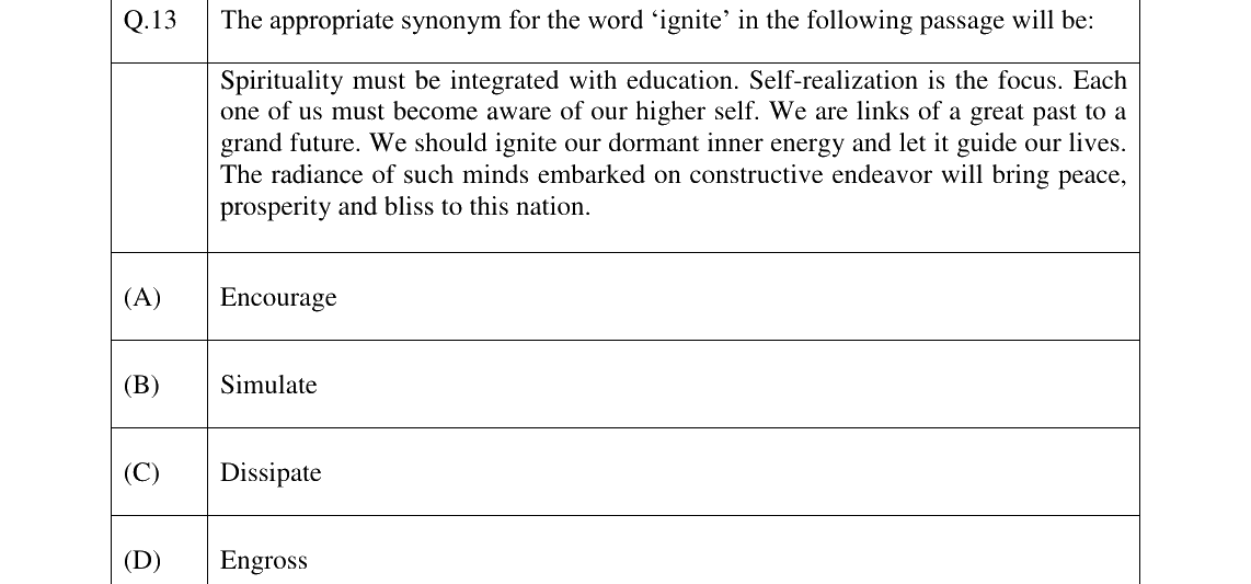 GATE 2024 XH-C1 question 13