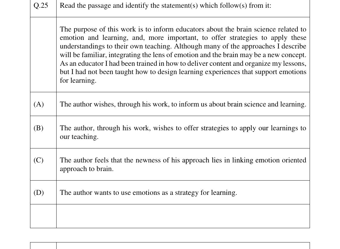 GATE 2024 XH-C1 question 25