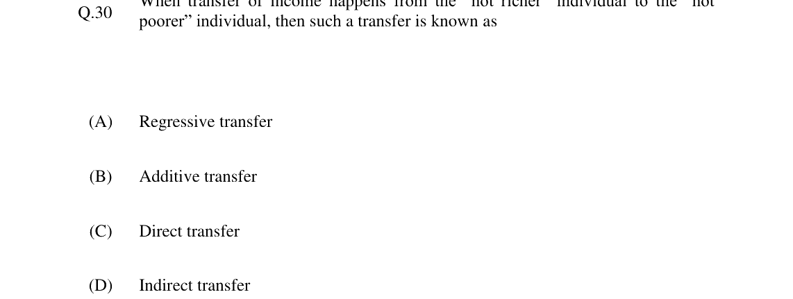 GATE 2024 XH-C1 question 30
