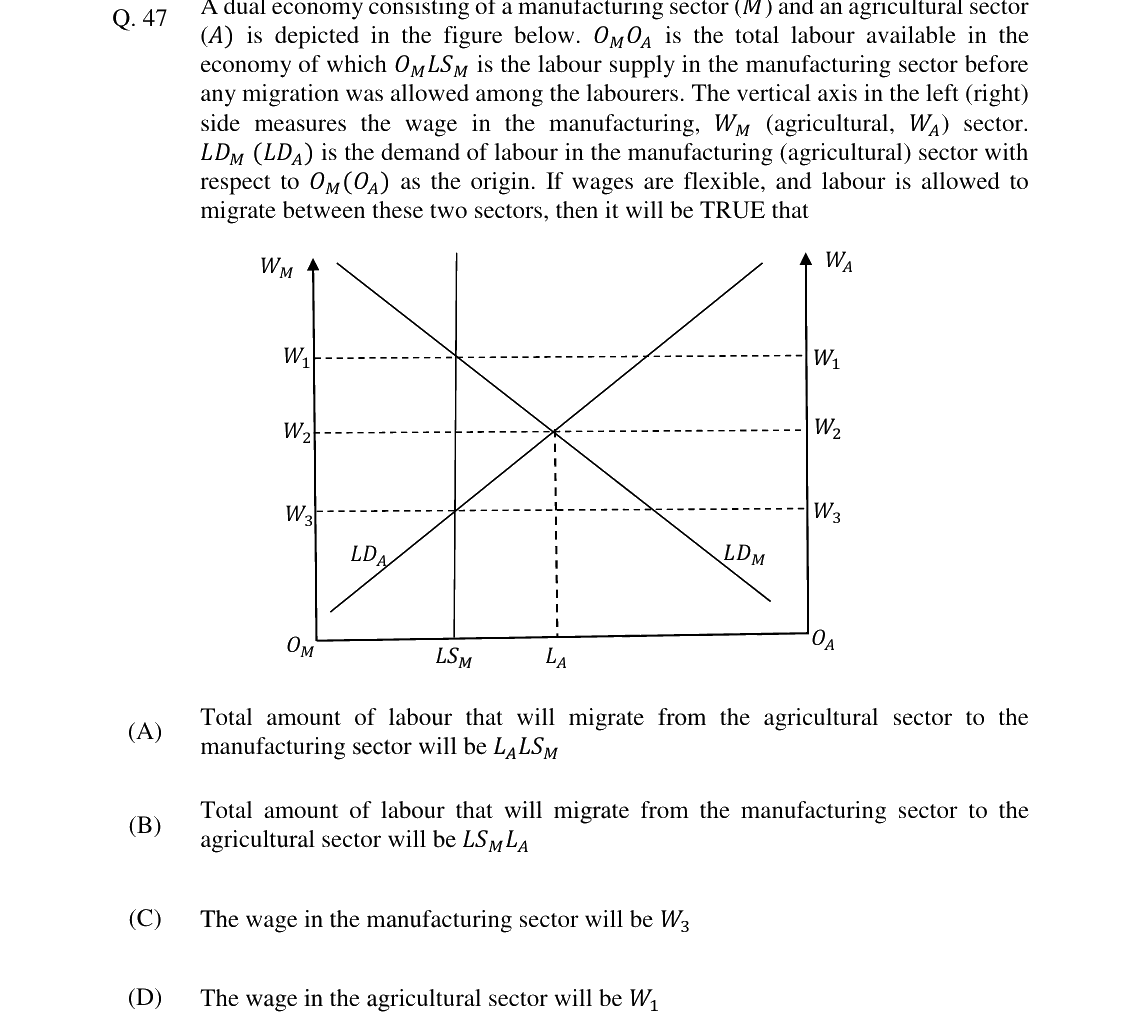GATE 2024 XH-C1 question 47