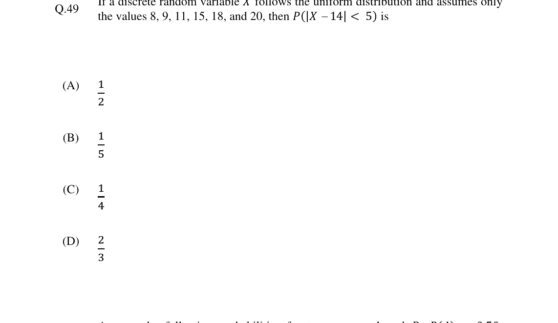 GATE 2024 XH-C1 question 49