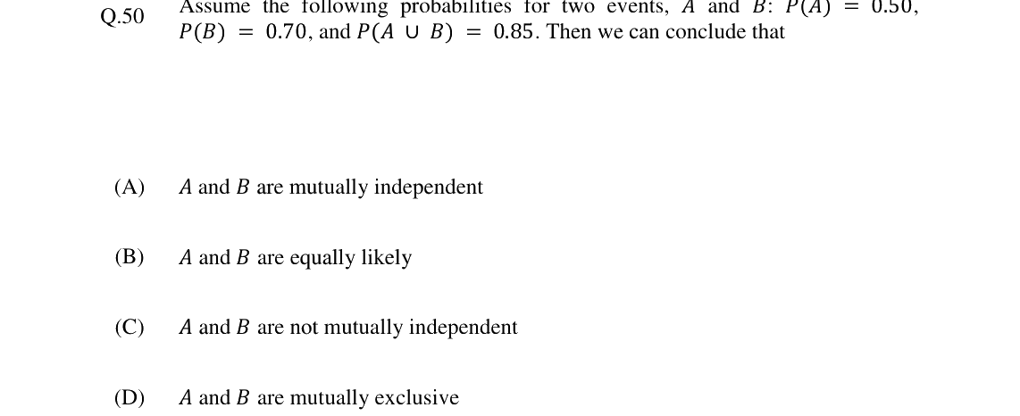 GATE 2024 XH-C1 question 50