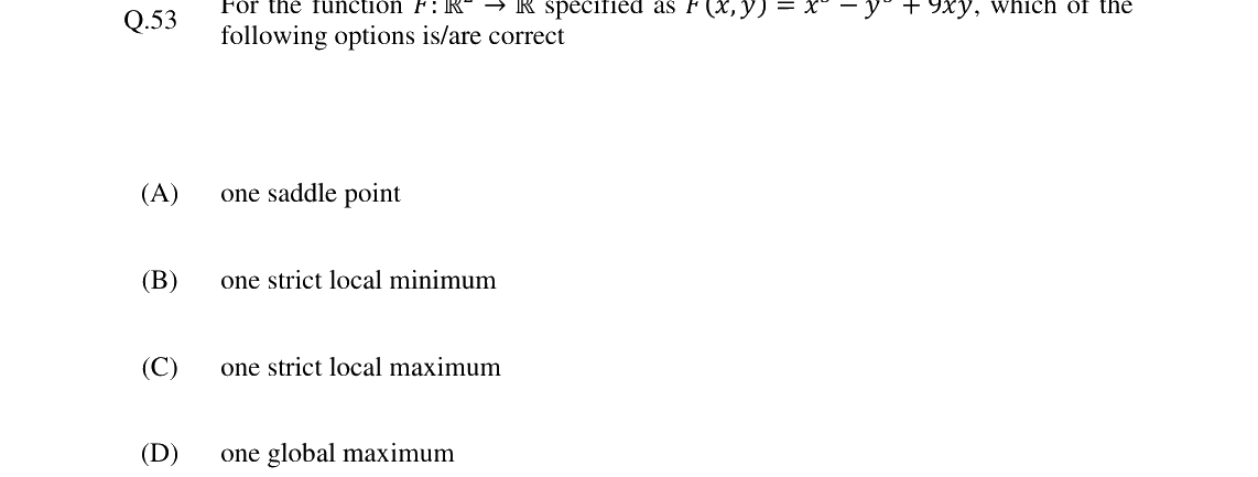 GATE 2024 XH-C1 question 53