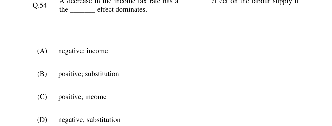 GATE 2024 XH-C1 question 54