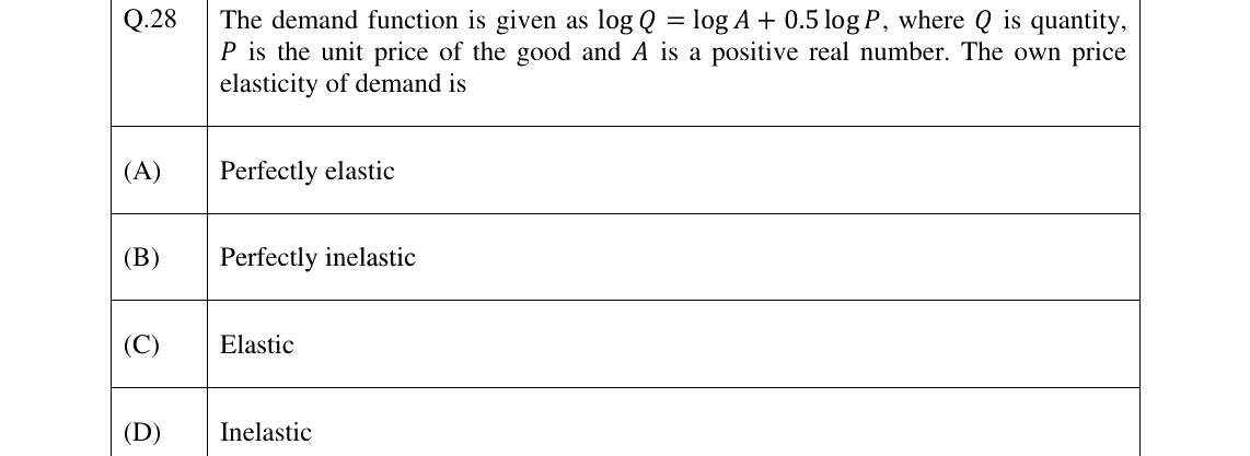 GATE 2025 XH-C1 question 28