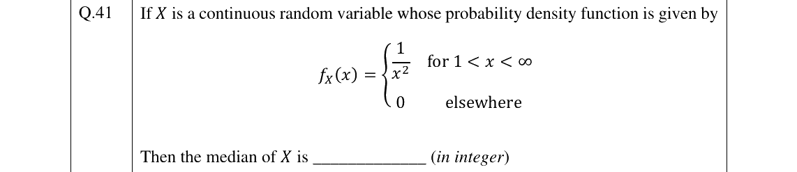 GATE 2025 XH-C1 question 41