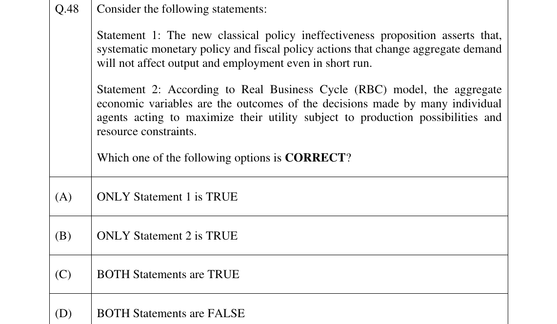 GATE 2025 XH-C1 question 48
