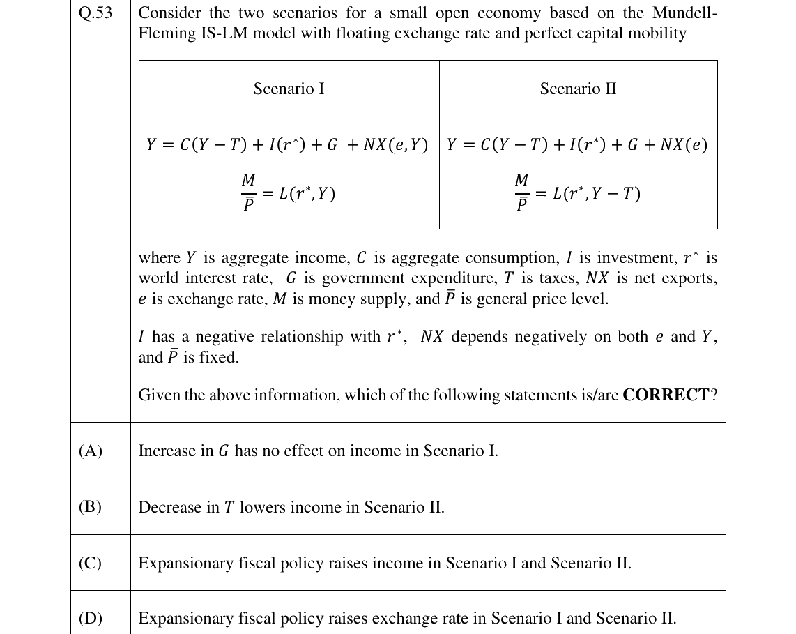 GATE 2025 XH-C1 question 53