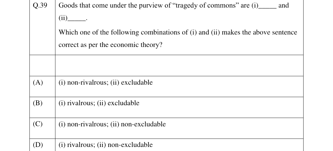 GATE 2026 XH-C1 question 39