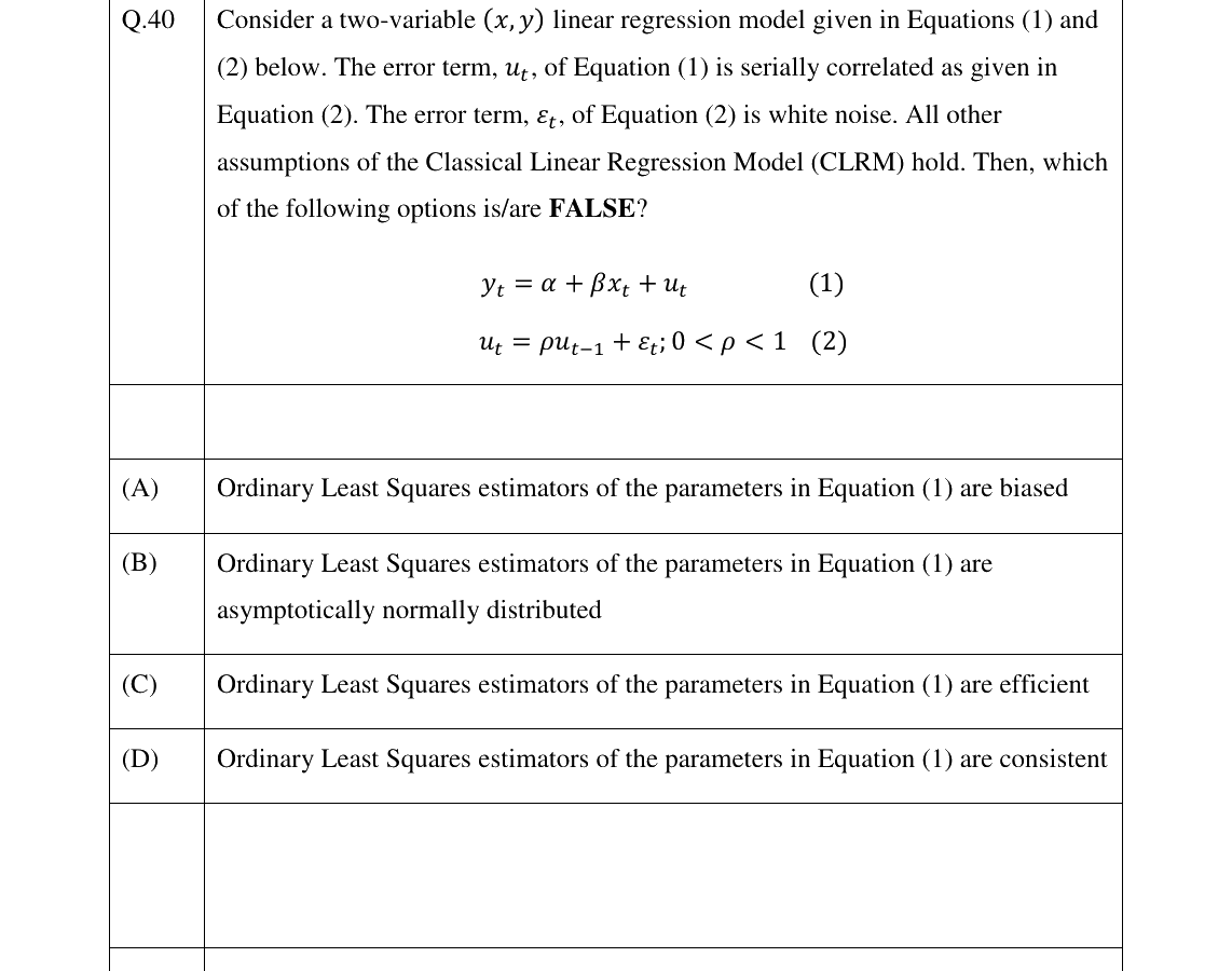 GATE 2026 XH-C1 question 40