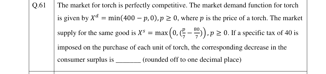GATE 2026 XH-C1 question 61