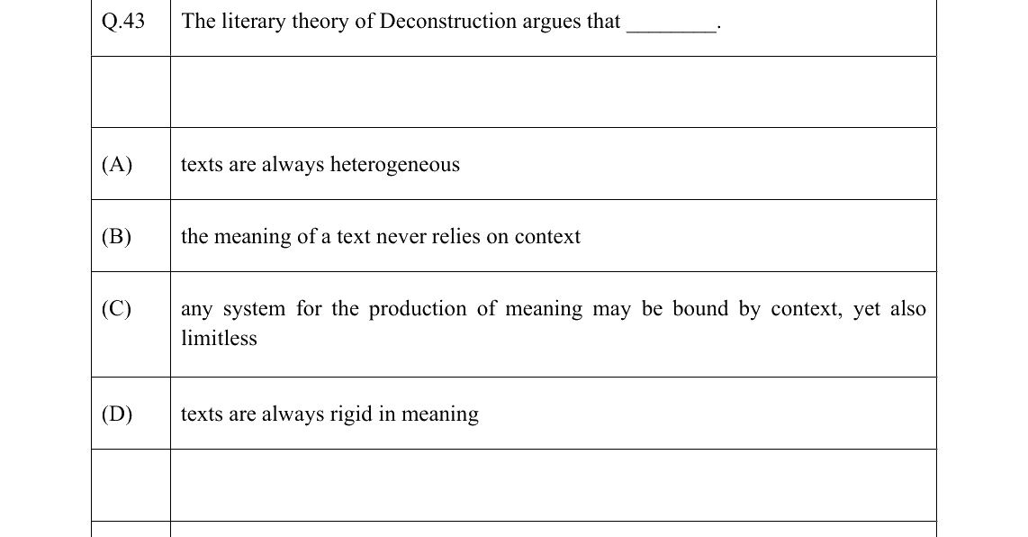 GATE 2022 XH-C2 question 43