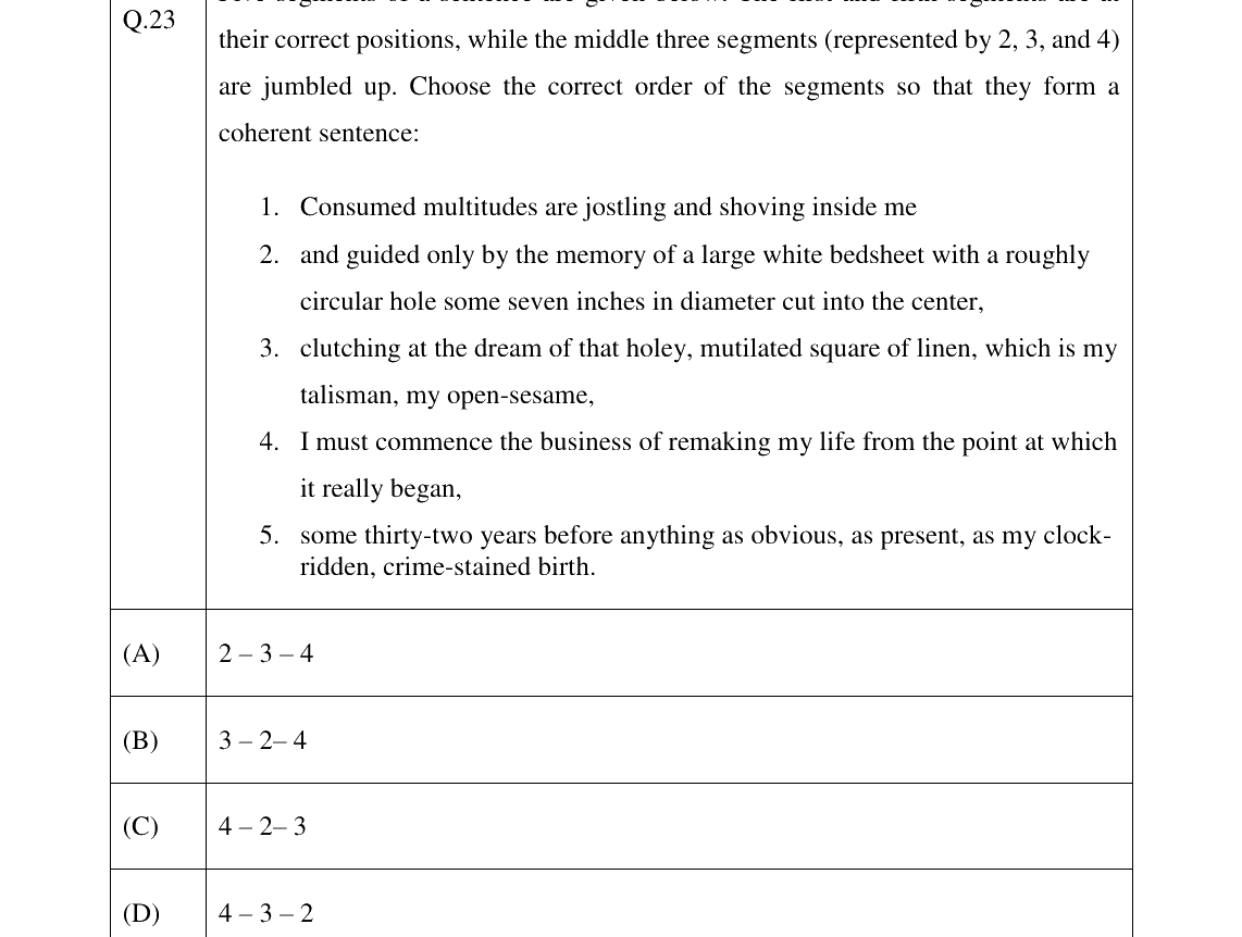 GATE 2023 XH-C2 question 23