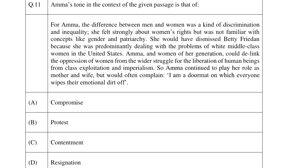 GATE 2024 XH-C2 question 11