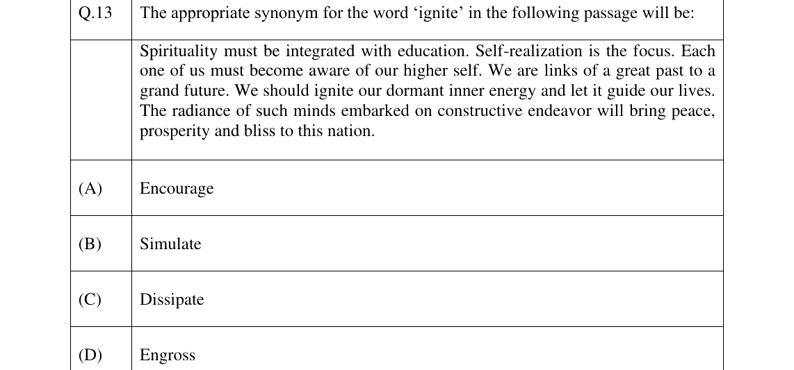 GATE 2024 XH-C2 question 13
