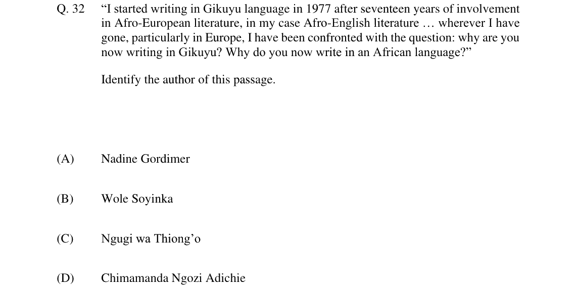 GATE 2024 XH-C2 question 32