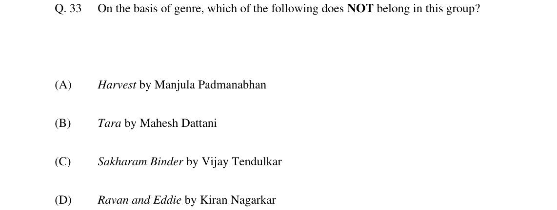 GATE 2024 XH-C2 question 33