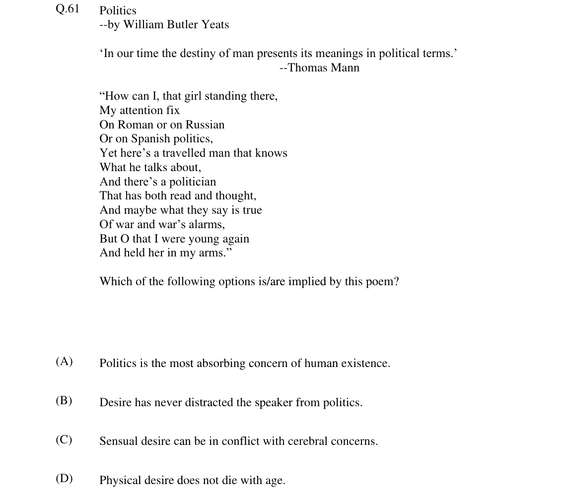 GATE 2024 XH-C2 question 61