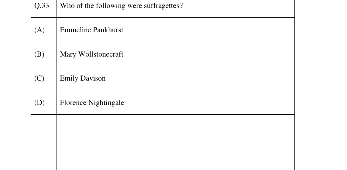 GATE 2025 XH-C2 question 33