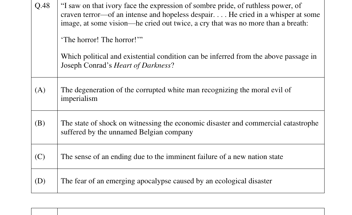 GATE 2025 XH-C2 question 48