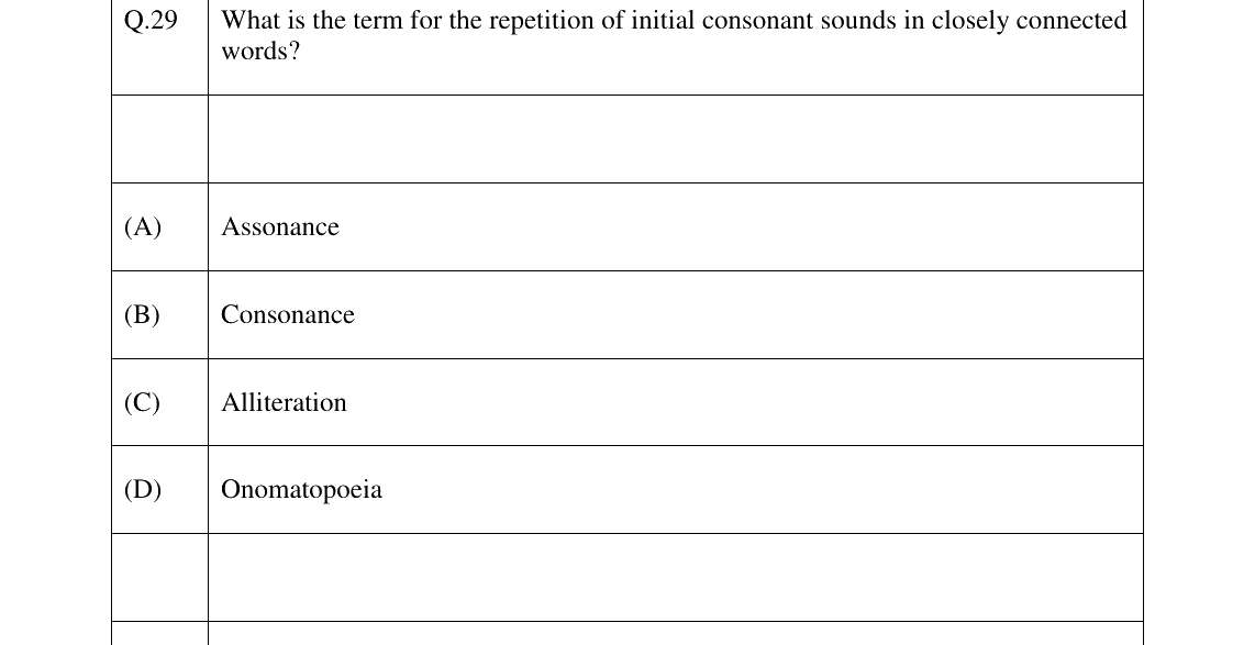 GATE 2026 XH-C2 question 29