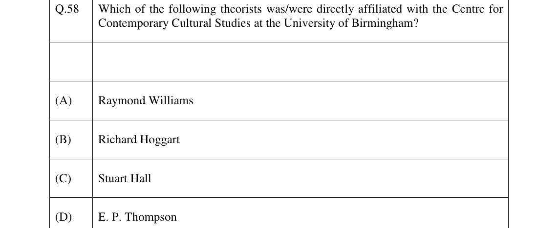 GATE 2026 XH-C2 question 58