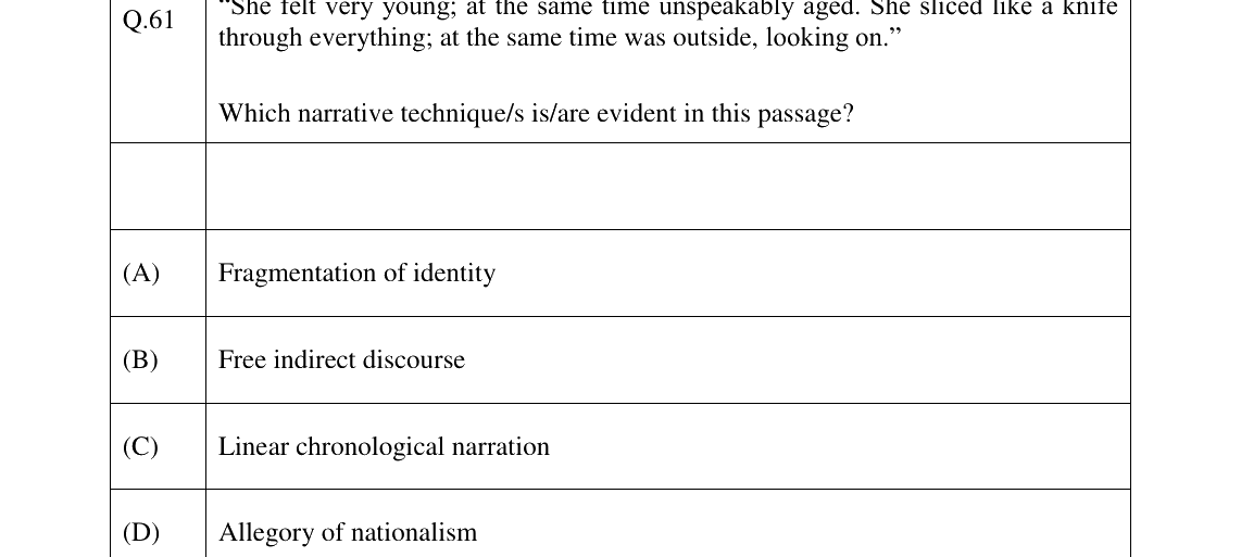 GATE 2026 XH-C2 question 61