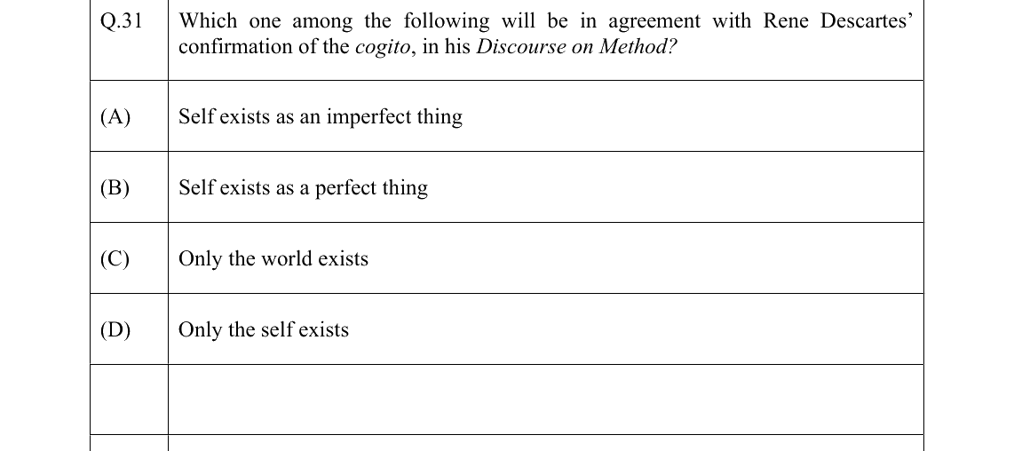 GATE 2022 XH-C4 question 31