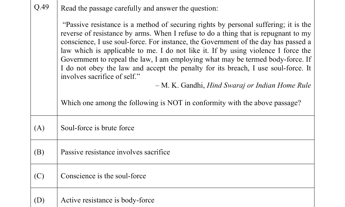 GATE 2022 XH-C4 question 49