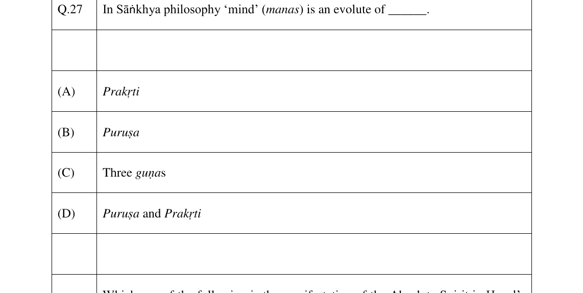 GATE 2023 XH-C4 question 27