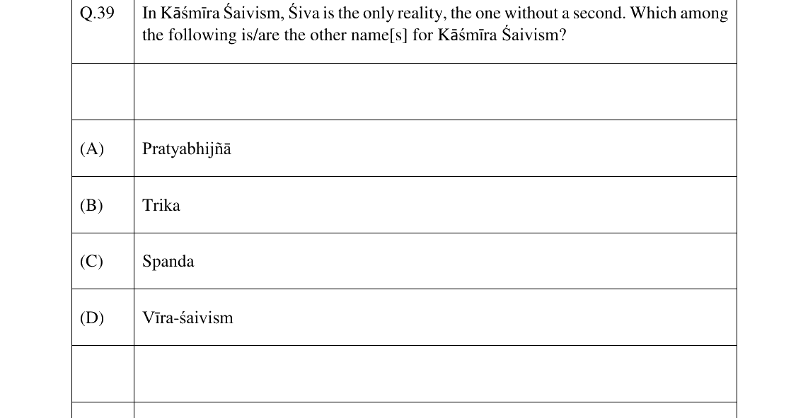 GATE 2023 XH-C4 question 39