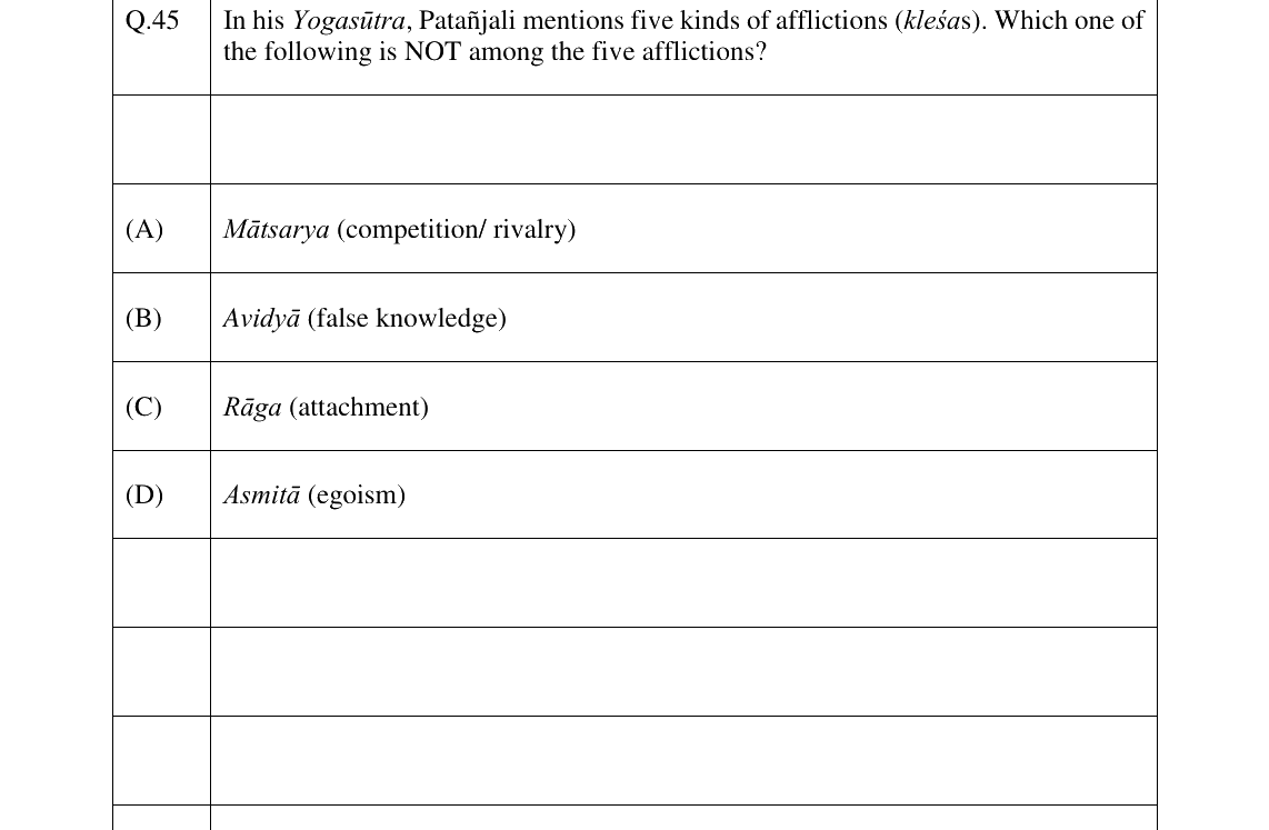 GATE 2023 XH-C4 question 45
