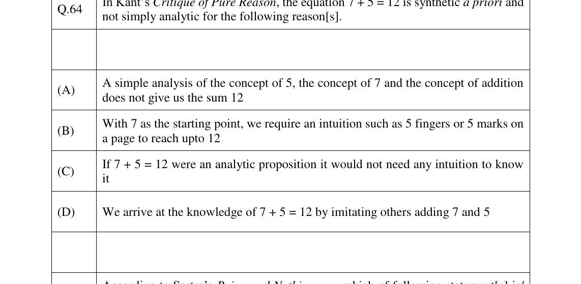 GATE 2023 XH-C4 question 64