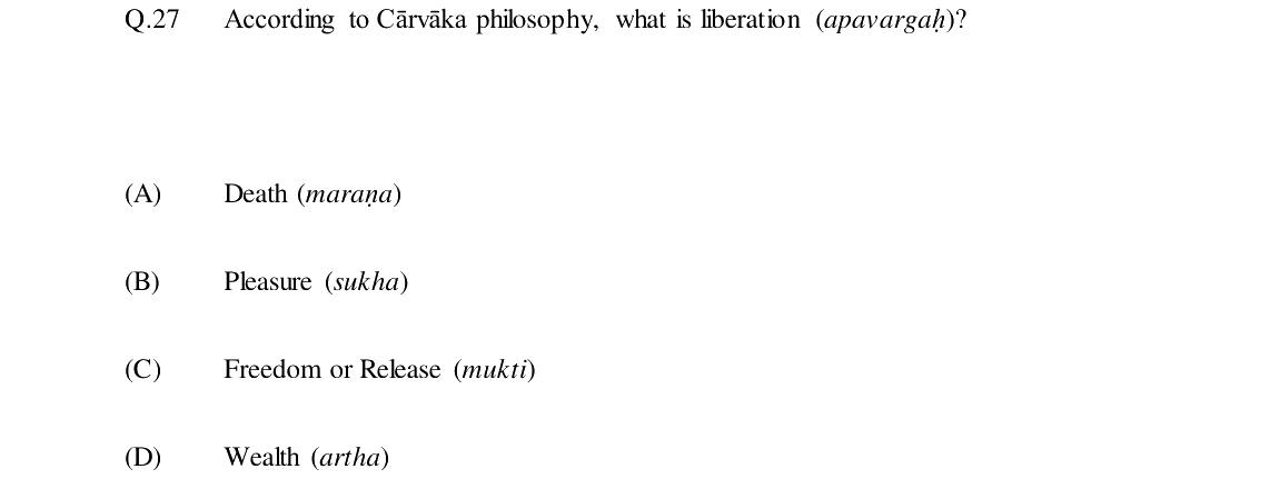 GATE 2024 XH-C4 question 27