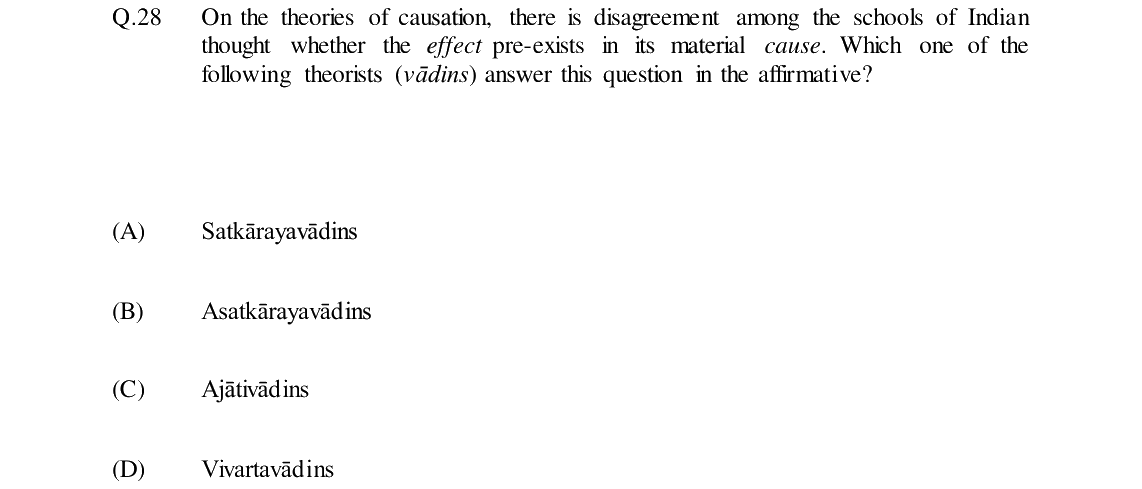 GATE 2024 XH-C4 question 28