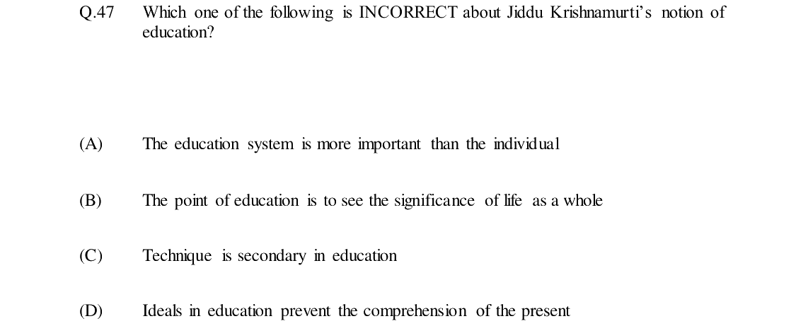 GATE 2024 XH-C4 question 47